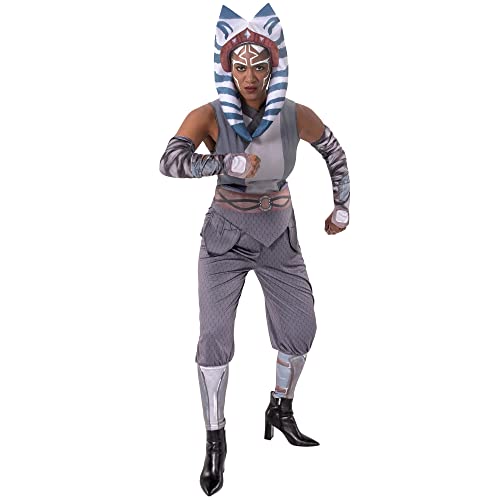 STAR WARS Adult Ahsoka Tano Costume, Halloween Costume for Women - Officially Licensed Medium