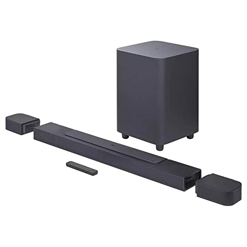 JBL Bar 700: 5.1-Channel soundbar with Detachable Surround Speakers and Dolby Atmos, Black