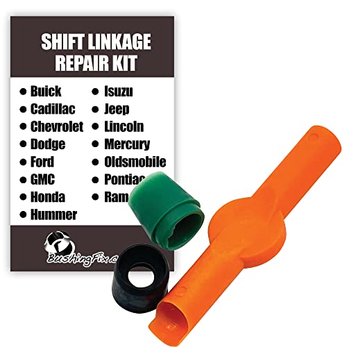 BushingFix Si2Kit - Automatic Transmission Shift Cable Bushing Repair Kit, Replacement Shifter Cable Bushing, Quality Transmission Repair Kit, Compatible with Chevrolet, Ford, Jeep, and Other Brands