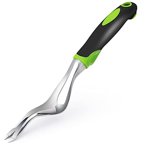 Kulemax Hand Weeder Tool, Premium Weed Puller Tool for Garden, Weeding Digger Tools with Ergonomic Handle for Weed Removal and Farmland Transplantation