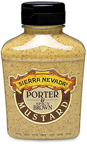 Sierra Nevada Porter & Spicy Brown Mustard, 9 oz Sqz (3 Pack)