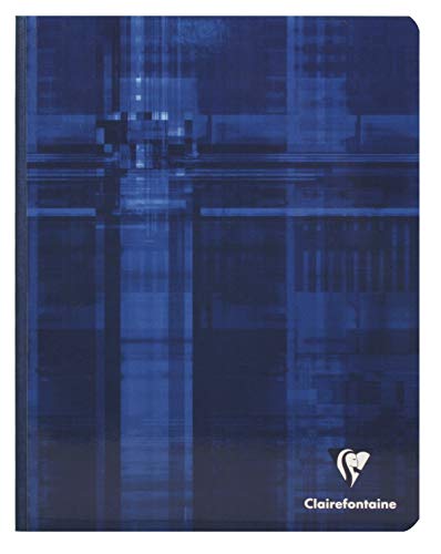 Clairefontaine Clothbound Notebook - Ruled 96 sheets - 6 1/2 x 8 1/4 - Sold Individually (Assorted Cover Color Chosen at Random)