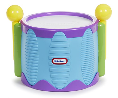 Little Tikes Tap-A-Tune Drum Baby Toy, Multi Color (643002), 9.25 L x 9.25 W x 6.30 H Inches