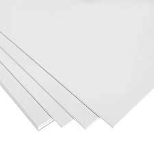 Superior Graphic Supplies White Matte Polystyrene Opaque Plastic Sheet - 48 X 96 Inches - 20mil / 0.020 / 0.51MM Thickness - 1 Sheet