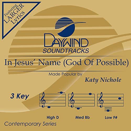 In Jesus' Name (God Of Possible) [Accompaniment/Performance Track]