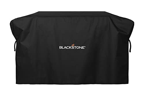 Blackstone 5483 Griddle Cover Fits 28 inches Griddle Cooking Station with Hood Water Resistant, Weather Resistant, Heavy Duty 600D Polyester Flat Top Gas Grill Cover with Cinch Straps 28" Black