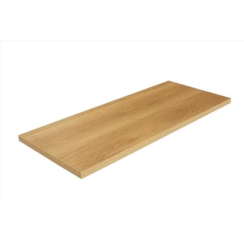 Rubbermaid 10"x36" Decorative Board, Golden Oak, Adjustable Shelf, Wood, Storage, Shelving