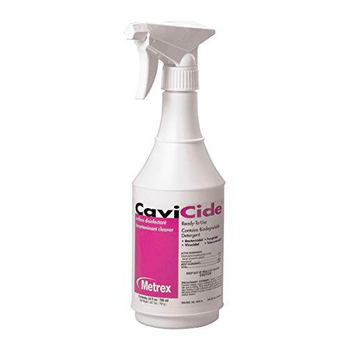 Metrex Cavicide Surface Disinfectant Spray Bottle, 24 Ounce - 13-1024