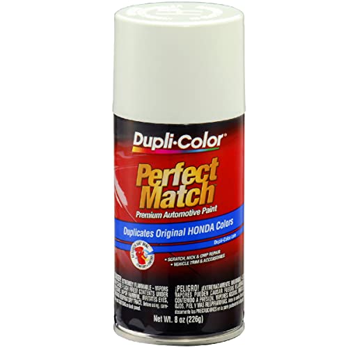 Dupli-Color EBHA09787 Perfect Match Automotive Spray Paint  Honda Taffeta White, NH578  8 oz. Aerosol Can