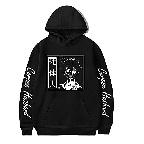 WYLINGER corpse husband Merch new 3D Hoodie sweatshirt pullover for women Tracksuit Hoodies (BLACK-1,Large)