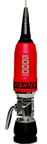 Sirio Fighter 5000 PL 10m & CB Mobile Antenna - Red Color