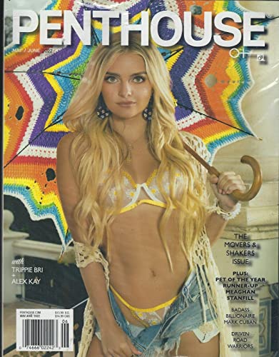 Penthouse Magazine May / June 2022 Trippie Bri & Alex Kay, The Movers & Shakers Issue