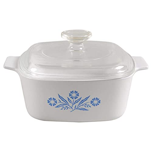 Vintage Corningware Blue Cornflower 1.5 Qt Casserole