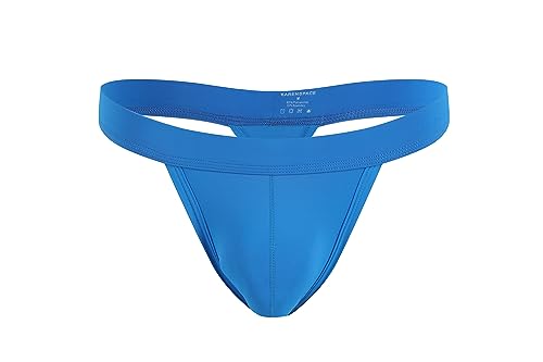 Arjen Kroos Mens Sexy Thong Low Rise G-String Pouch Underwear Bikini,B4-blue-3014,Large