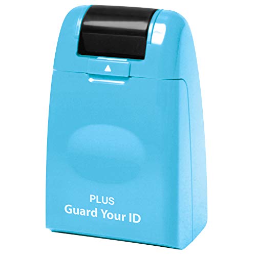 The Original Guard Your ID Identity Protection Security Prevention Stamp Wide Roller (Turquoise) IS-500CM