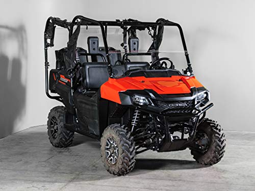 TerraRider Half UTV Windshield Compatible with Honda Pioneer 700 - Standard 3/16"