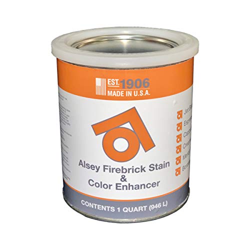 Alsey FireBrick Stain and Color Enhancer 1 QT (Jet Black)