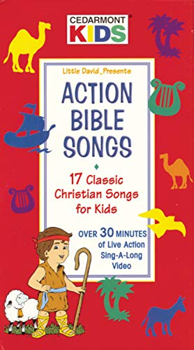 Cedarmont Kids: Action Bible Songs - 17 Classic Christian Songs for Kids (Over 30 Minutes of Live Action Sing-A-Long Video)