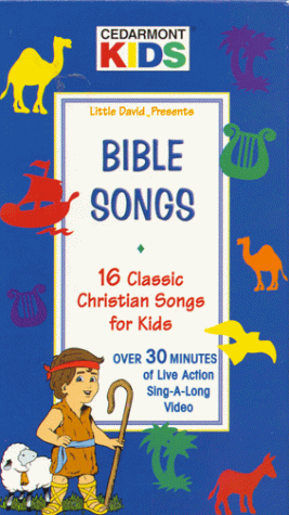 Cedarmont Kids: Bible Songs - 16 Classic Christian Songs for Kids (Over 30 Minutes of Live Action Sing-A-Long Video) [VHS]