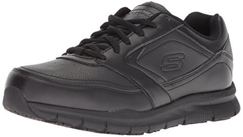 Skechers Work Nampa-Wyola, Women's, Black, Soft Toe, EH, Slip Resistant Athletic (8.0 M)