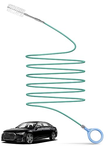 Upgraded Auto Sunroof Drain Cleaning Tool, 78 Inch Flexible Drain Brush Long Pipe Cleaners for Car, Tube Cleaning Brush Slim Drain Dredging Tool Perfect for Car Sunroof, Windshield Wiper Drain Hole