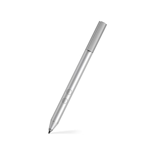 Active Stylus Pen for HP Envy/Specter/Pavilion x360 2-in-1 Touchscreen Laptop,Compatible with HP Envy x360 15/13,Envy x2 12, Envy 17,HP Spectre x360 15/13,Spectre x2 12,Pavilion x360 15/14/11 (Silver)