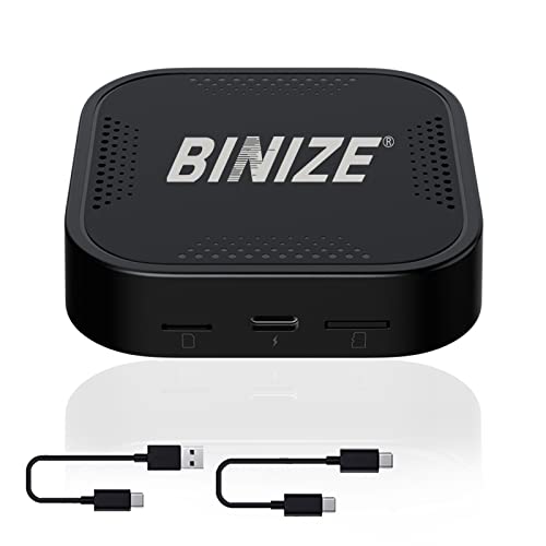 Binize Wireless CarPlay Android Auto Multimedia Video Box,4G Cellular,4GB+64GB,8Core, Android 13, Built-in Navigation, Support SIM&TF Card Bluetooth,Only Support Car with OEM Wired CarPlay