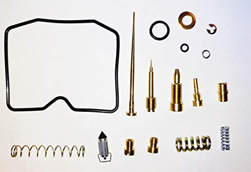 Carburetor Carb Rebuild Repair Kit Compatible with 2002-2007 Suzuki Eiger 400 LTA/LTF 4x2/4x4