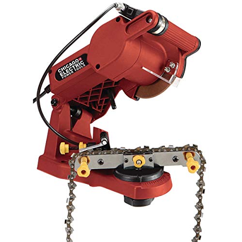 Electric Chain Saw Sharpener Wall, Bench or Vise Mount