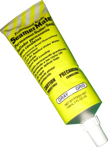 SeamerMate Gutter Sealant 5 OZ Squeeze Tube Gray-Gutter Sealant