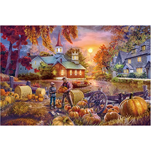 Tektalk 1000 Pieces Jigsaw Puzzles for Teens & Adults (Harvest)