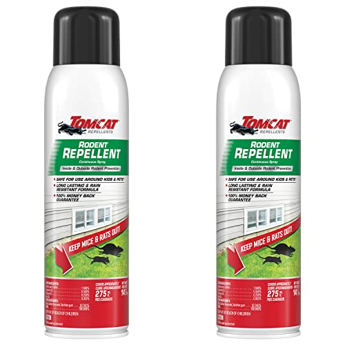 Tomcat Repellents Rodent Repellent Continuous Spray, 2-Pack,14 oz