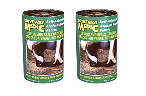 Cofair 609MD Asphalt Repair Fabric, Black (2 Pack)