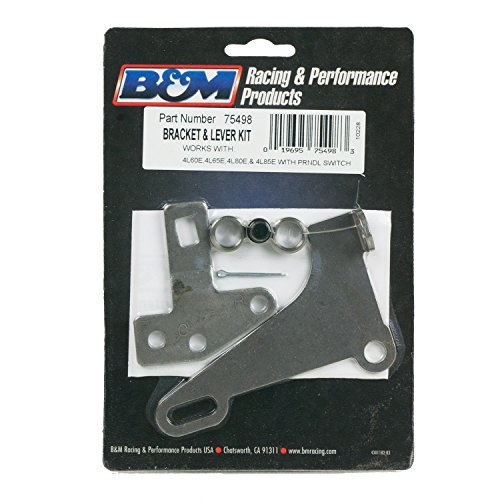 B&M 75498 Bracket and Lever Kit for GM 4L60E/4L80E