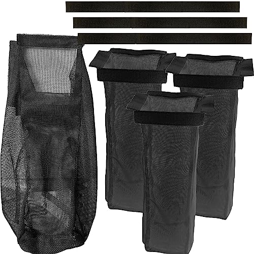 Prriudy Lint Bag for Dryer Vent Outdoor Vent Lint Bag Indoor Vent Lint Trap, 3 Packs