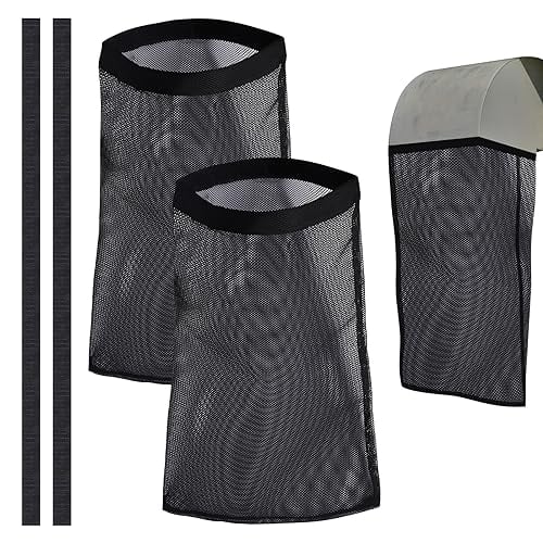 Aohcae 2 Pack Dryer Vent Lint Bags Lint Traps Lint Dust Bag for Outdoor Dryer Vents Capturing Lint and Dust