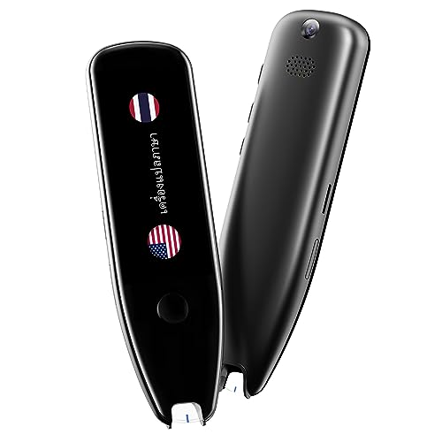 POCHY Translator Pen Dictionary Text to Speech Language Translator Device Real time Scanning Reading Translation Portable Voice Translator OCR Reading Pen for Dyslexia Support WiFi/Hotspot Connection