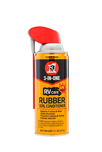 3-IN-ONE RVcareRubber Seal Conditioner with SMART STRAW SPRAYS 2 WAYS, 11 OZ [6-Pack]