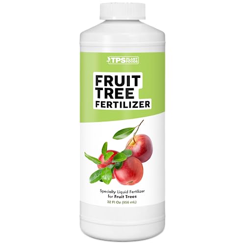 Fruit Tree Fertilizer for All Fruit Trees Peach, Apple, and Pear, Liquid Plant Food 32 oz (1 Quart)