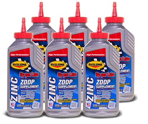 Bar's Leaks Rislone Hy-per Lube Zinc ZDDP Supplement (6 Pack)