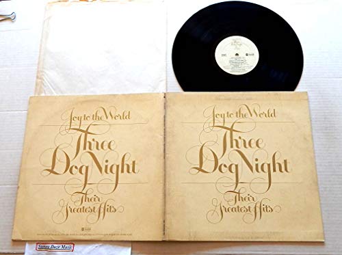 Three Dog Night Joy To The World Their Greatest Hits - ABC Dunhill Records 1974 - 1 Used Vinyl LP Record - 1974 Pressing DSD-50178 - One - Liar - Black And White - Shambala - The Show Must Go On