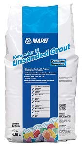 MAPEI Keracolor U UnSanded Powder Grout - 10LB/Bag - Premium Superior (00 White)