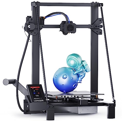 Longer LK5 Pro 3D Printer, FDM 3D Printer with Large Build Size 11.8x11.8x15.7in, 95% Pre-Assembled, Fully Open Source, Resume Printing, Silent Mainboard. Ideal for DIY Home and School Printing.