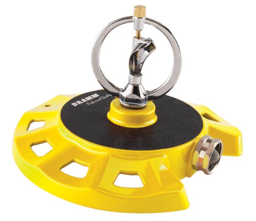 Dramm 15073 ColorStorm Spinning Sprinkler, Yellow