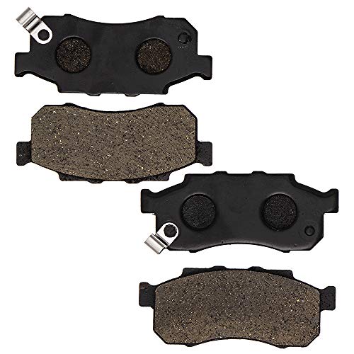 NICHE Brake Pad Kit for Honda Pioneer 700 500 06451-HL1-A01 06452-HL1-A01 06452-HL3-A00 Alloy Steel Front Organic