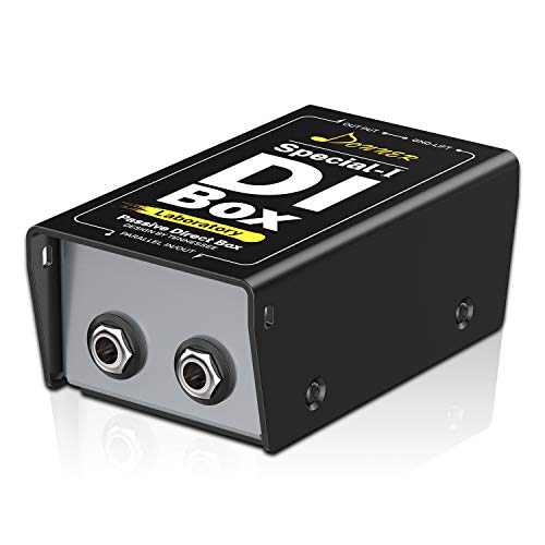 Donner Special- Professional High-Performance Passive DI-Box Unit Hum Eliminator 1/4" instrument Direct Box to balanced & unbalanced XLR