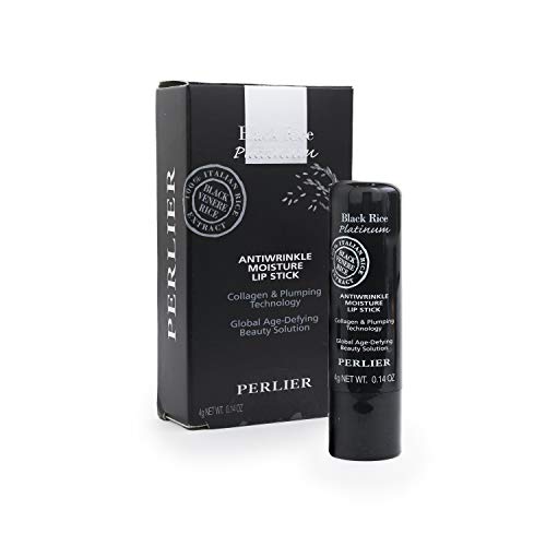 Perlier Black Rice Platinum Plumping Lip Balm, 0.14 fl. oz.