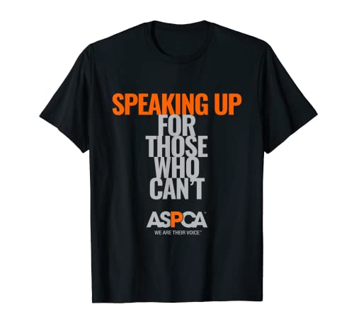 ASPCA Speaking Up for Those Who Can't Text T-Shirt Dark