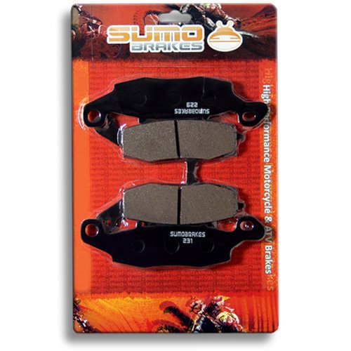 Sumo - Kawasaki Front + Rear Brake Pads VN 800 Drifter VN 900 Vulcan Classic LT Custom