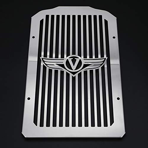 Radiator Cover Shrouds Bezel Grill Grille Guard For Kawasaki Vulcan 900 VN900 Custom 2006-2019 Chrome